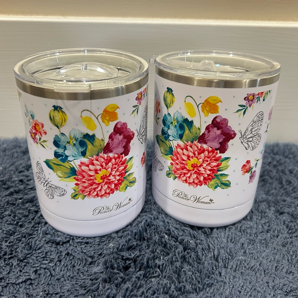 Pioneer Woman Floral Insulated Tumblers